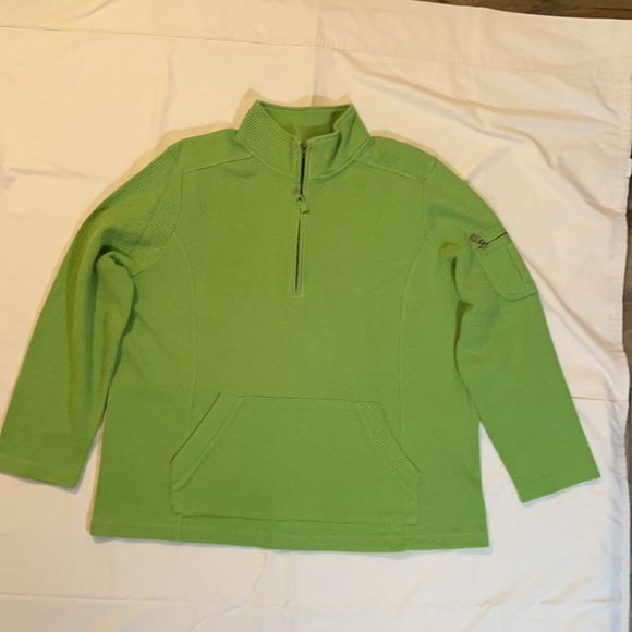 Coldwater Creek Sweatshirt matching T-shirt Green - Picture 2 of 10
